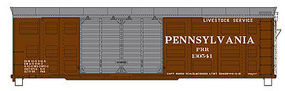 Bowser K11 Stock Car Pennsylvania RR #130530 HO Scale Model Train Freight Car #41035 Bowser K11 Stock Car Pennsylvania RR #130530 HO Scale Model Train Freight Car #41035