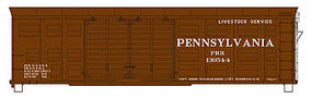 Bowser K11 Stock Car Pennsylvania RR #130544 HO Scale Model Train Freight Car #41038 Bowser K11 Stock Car Pennsylvania RR #130544 HO Scale Model Train Freight Car #41038