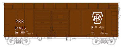 Bowser X31f Boxcar Pennsylvania RR #81465 HO Scale Model Train Freight Car #41068