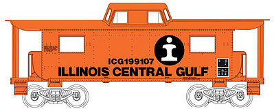 Bowser N8 Caboose Illinois Central Gulf #199105 HO Scale Model Train Freight Car #41111