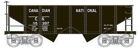 Bowser Gla 2-bay Hopper Canadian National #115207 HO Scale Model Train Freight Car #41137 Bowser Gla 2-bay Hopper Canadian National #115207 HO Scale Model Train Freight Car #41137