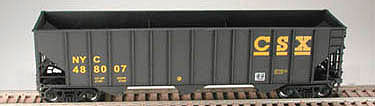 Bowser 100 Ton Hopper NYC #483781 HO Scale Model Train Freight Car #41171