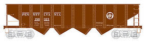 Bowser H21a Hopper Pennsylvania RR #186324 HO Scale Model Train Freight Car #41207