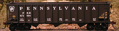 Bowser 70 Ton Hopper Pennsylvania RR #669938 HO Scale Model Train Freight Car #41237