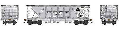 Bowser H30 Covered Hopper Pennsylvania RR #254367 HO Scale Model Train Freight Car #41457