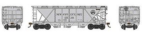 Bowser H30 Covered Hopper Pennsylvania RR #255464 HO Scale Model Train Freight Car #41477 Bowser H30 Covered Hopper Pennsylvania RR #255464 HO Scale Model Train Freight Car #41477