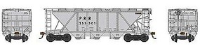 Bowser H30 Covered Hopper Pennsylvania RR #255501 HO Scale Model Train Freight Car #41484 Bowser H30 Covered Hopper Pennsylvania RR #255501 HO Scale Model Train Freight Car #41484