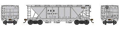 Bowser H30 Covered Hopper Pennsylvania RR #255523 HO Scale Model Train Freight Car #41485