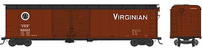 Bowser X32 Boxcar Virginian #62022 Ready to Run HO Scale Model Train Freight Car #41642