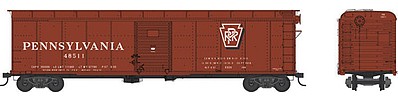 Bowser X32 Boxcar Pennsylvania RR #48580 Ready to Run HO Scale Model Train Freight Car #41659