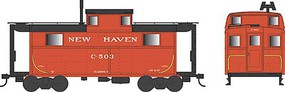 Bowser PRR Class N5 Steel Cabin Car (Caboose) Ready to Run New Haven #C-503 (red, black) Bowser PRR Class N5 Steel Cabin Car (Caboose) Ready to Run New Haven #C-503 (red, black)