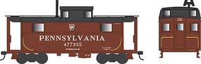 Bowser PRR Class N5 Steel Cabin Car (Caboose) Ready to Run Pennsylvania Railroad #477355 (Tuscan, black, Shadow Keystone, Pittsburgh) Bowser PRR Class N5 Steel Cabin Car (Caboose) Ready to Run Pennsylvania Railroad #477355 (Tuscan, black, Shadow Keystone, Pittsburgh)