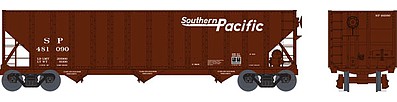 Bowser 100-Ton 3-Bay Hopper - Ready to Run - Executive Line Southern Pacific #481127 (Boxcar Red, Speed Lettering)