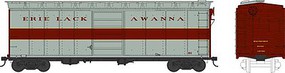 Bowser 40' Boxcar Erie Lackawanna #180 HO Scale Model Train Freight Car #41776