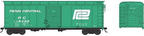 Bowser 40' Boxcar Penn Central #118701 HO Scale Model Train Freight Car #41788