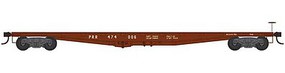 Bowser PRR F30a Flatcar Ready to Run Pennsylvania Railroad 474087 (1960s, Tuscan, Reporting Marks Only) Bowser PRR F30a Flatcar Ready to Run Pennsylvania Railroad 474087 (1960s, Tuscan, Reporting Marks Only)