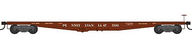 Bowser PRR F30a Flatcar Pennsylvania Railroad #475100 HO Scale Model Train Freight Car #41927