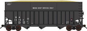 Bowser 70-Ton Ribbed-Side Wood Chip Hopper with Flat Side Extensions Ready to Run Georgia Railroad 15702 (black) Bowser 70-Ton Ribbed-Side Wood Chip Hopper with Flat Side Extensions Ready to Run Georgia Railroad 15702 (black)