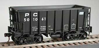 Bowser G-39 70-Ton Ore Jenny Car Penn Central #501842 HO Scale Model Train Freight Car #41978