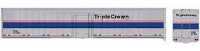 Bowser 53' RoadRailer Triple Crown #411016 NS/ex-Amtrak HO Scale Model Train Freight Car #42124
