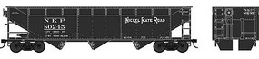 Bowser 70 Ton Offset Hopper Nickel Plate Road #80251 HO Scale Model Train Freight Car #42300