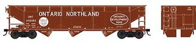 Bowser 70-Ton Offset Hopper Ontario Northland #140138 HO Scale Model Train Freight Car #42309