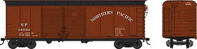 Bowser X-31a Double Door Boxcar Northern Pacific #39087 HO Scale Model Train Freight Car #42326