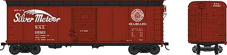 Bowser X-31a Single Door Flush roof Boxcar Seaboard #19405 HO Scale Model Train Freight Car #42333
