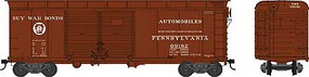 Bowser X-31a Double Door Boxcar Pennsylvania RR #69219 HO Scale Model Train Freight Car #42336