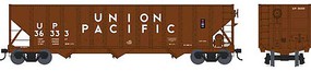 Bowser 100 ton Hopper Union Pacific #36333 HO Scale Model Train Freight Car #42411