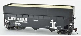 Bowser 70-Ton Wood Chip Hopper Illinois Central #80398 HO Scale Model Train Freight Car #42600