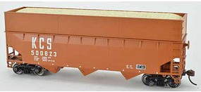 Bowser 70-Ton Wood Chip Hopper Kansas City Southern #502800 HO Scale Model Train Freight Car #42604