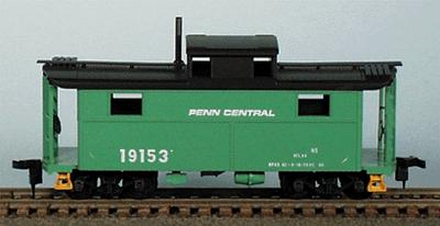 Bowser N5 Caboose Penn Central (D) HO Scale Model Train Freight Car #55011