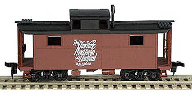 Bowser N5 Caboose New York, New Haven & Hartford HO Scale Model Train Freight Car #55024