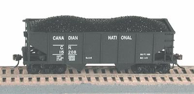 Bowser GLA 2-Bay Hopper Kit - Canadian National #115392 HO Scale Model Train Freight Car #56382