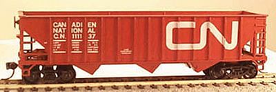 Bowser 70-Ton 12 Panel Triple Hopper Kit Canadian National #111022 - HO-Scale