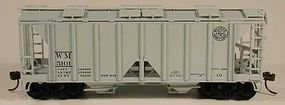 70-Ton 2-Bay Covered Hopper Western Maryland HO Scale Model Train Freight Car #56946