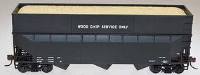 Bowser 70 ton Woodchip Hopper DATA Black HO Scale Model Train Freight Car #57013 Bowser 70 ton Woodchip Hopper DATA Black HO Scale Model Train Freight Car #57013