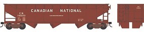 Bowser 70 Ton Offset Hopper Canadian National #118500 HO Scale Model Train Freight Car #5953