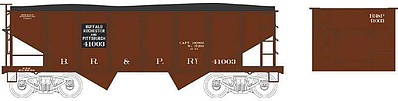 Bowser Gla 2-bay Hopper BR&P #41005 HO Scale Model Train Freight Car Kit #60046