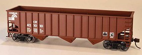Bowser 14-Panel 3-Bay Hopper Kit Conrail 421020 (Boxcar Red, Small Logo) Bowser 14-Panel 3-Bay Hopper Kit Conrail 421020 (Boxcar Red, Small Logo)