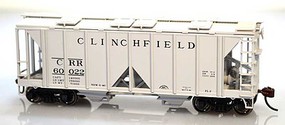 Bowser 70 ton Covered OS Hopper Clinch #60042 HO Scale Model Train Freight Car #60086 Bowser 70 ton Covered OS Hopper Clinch #60042 HO Scale Model Train Freight Car #60086