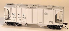 Bowser 70-Ton Covered Hopper with Closed Sides Kit New York Central 882072 (gray, System Logo) Bowser 70-Ton Covered Hopper with Closed Sides Kit New York Central 882072 (gray, System Logo)