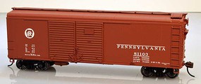 Bowser X-31a Boxcar Pennsylvania RR kit #81103 HO Scale Model Train Freight Car #60144 Bowser X-31a Boxcar Pennsylvania RR kit #81103 HO Scale Model Train Freight Car #60144