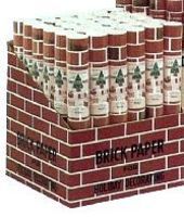 Brick Corrugated Brick Paper Display (24''x5' Roll) (36/Display) Brick Corrugated Brick Paper Display (24''x5' Roll) (36/Display)