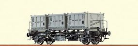 Brawa Container Car BTs 30 DB O-Scale Brawa Container Car BTs 30 DB O-Scale