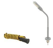 Brawa Single Curved Arm Light N Scale Model Railroad Street Light #4000 Brawa Single Curved Arm Light N Scale Model Railroad Street Light #4000