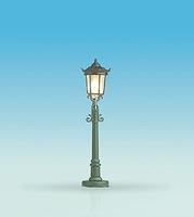 Brawa Gas Light Baden-Baden, Pin Socket,LED N Scale Model Railroad Street Light #4021 Brawa Gas Light Baden-Baden, Pin Socket,LED N Scale Model Railroad Street Light #4021