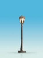 Brawa Park Lantern, Pin Socket,LED N Scale Model Railroad Street Light #4022 Brawa Park Lantern, Pin Socket,LED N Scale Model Railroad Street Light #4022
