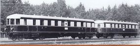 Brawa Rail Car/Trailer AC DRG HO-Scale Brawa Rail Car/Trailer AC DRG HO-Scale